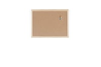 Korková nástenka BoardsPlus s borovicovým rámom – 40x30 cm 1