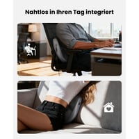 Masážny prístroj na chrbát BOB AND BRAD EZBack Prime Shiatsu s funkciou vyhrievania, elektrický masážny prístroj na krk a chrbát s diaľkovým ovládaním, 3 intenzity a režimy, masáž krku, ramien a drieku, na doma aj do kancelárie 8