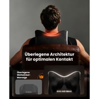 Masážny prístroj na chrbát BOB AND BRAD EZBack Prime Shiatsu s funkciou vyhrievania, elektrický masážny prístroj na krk a chrbát s diaľkovým ovládaním, 3 intenzity a režimy, masáž krku, ramien a drieku, na doma aj do kancelárie 3