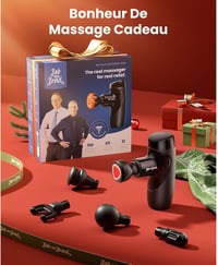 Pistol de masaj cu terapie prin căldură BOB AND BRAD M7 Plus pentru recuperare musculară profundă prin vibrații, ameliorarea tensiunii și a durerilor musculare 9
