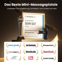 BOB AND BRAD Q2 Pro Mini Masszázspisztoly Hideg-Meleg Funkcióval - Hordozható Izommasszírozó 5 Sebességgel, Mély Szöveti Masszázshoz, Izomre 4