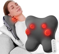 BOB AND BRAD Shiatsu Hátmasszírozó Fűtéssel és Távirányítóval Nyak és Váll Fájdalomra 1