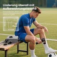 Bob and Brad T2 masszázspisztoly 4000mAh akkumulátorral, 3200 rpm, 10mm amplitúdó 4