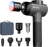 BOB AND BRAD X6 Pro Max Masszázspisztoly Meleg-Hideg Fejjel, 11mm Amplitúdó, 5 Sebességfokozat, Izomfájdalom Enyhítésre, USB-C Töltés, Hordo 1
