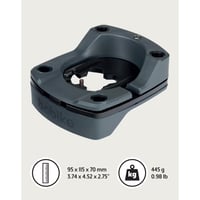 Adaptor Bobike A-head Plus (8015300353) pentru scaun de bicicletă pentru copii, compatibil cu modelele Go Mini, One Mini și Evolve Mini, pentru tijă de ghidon MTB standard, negru 7