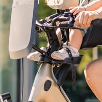 Adaptor Bobike A-head Plus (8015300353) pentru scaun de bicicletă pentru copii, compatibil cu modelele Go Mini, One Mini și Evolve Mini, pentru tijă de ghidon MTB standard, negru 10