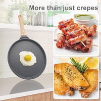 Bobikuke 25 cm-es palacsintasütő indukciós, tapadásmentes bevonattal és tésztaszóróval 5