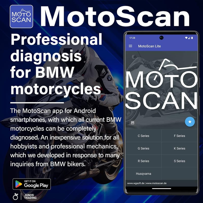 BODAC UniCarScan UCSI-2100 OBD2 Bluetooth 4.0 Adapter BimmerCode és MotoScan Alkalmazásokhoz - iOS, Android és Windows Kompatibilis Autódiag