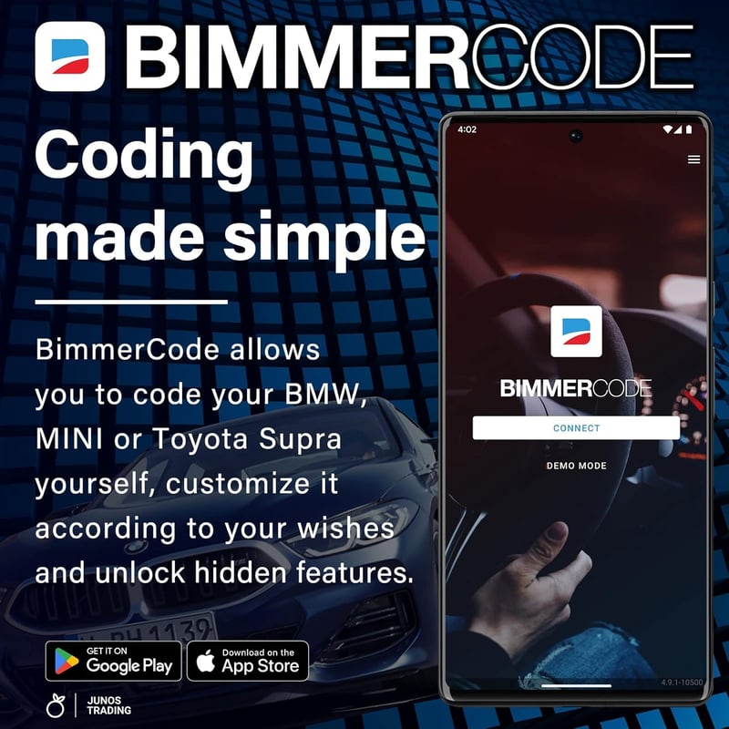 BODAC UniCarScan UCSI-2100 OBD2 Bluetooth 4.0 Adapter BimmerCode és MotoScan Alkalmazásokhoz - iOS, Android és Windows Kompatibilis Autódiag