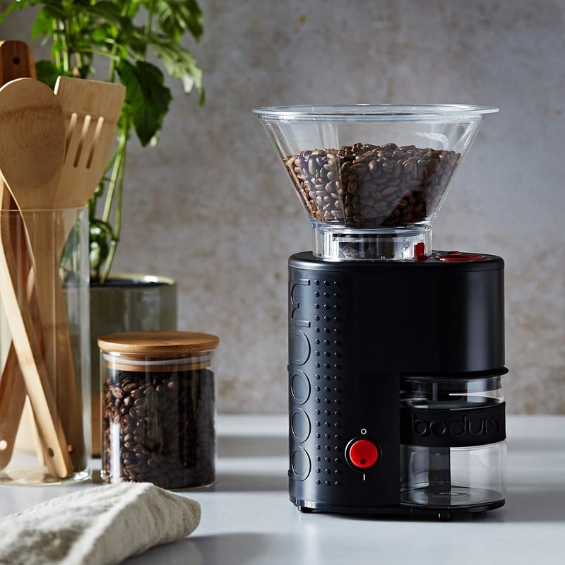 Bodum Bistro elektromos kávédaráló rozsdamentes acél fekete 160W