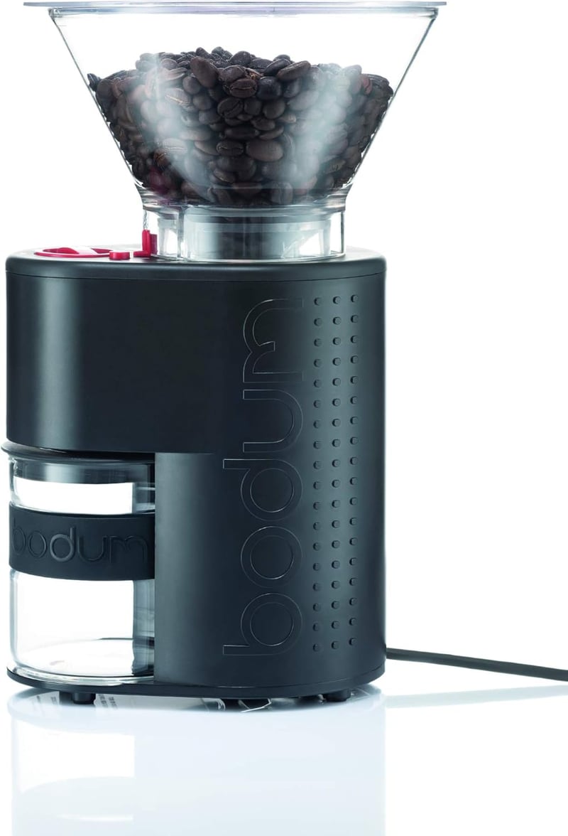 Bodum Bistro elektromos kávédaráló rozsdamentes acél fekete 160W