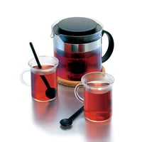 Bodum Bistro Nouveau čajník 1,5 l, čierny, sklenená kanvica na čaj s objemom 12 šálok 4