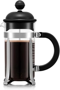 Bodum Caffettiera Fekete Franciasürgős Kávéfőző 350ml - Boroszilikát Üveg 1