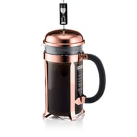 Bodum Chambord French Press aparat za kavu 1 l, boja bakra, s filtrom od nehrđajućeg čelika, vatrostalnim staklom, bez BPA, perivo u perilici posuđa, za 8 šalica 5