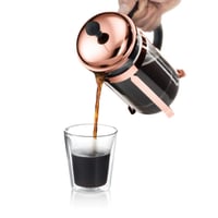 Bodum Chambord French Press aparat za kavu 1 l, boja bakra, s filtrom od nehrđajućeg čelika, vatrostalnim staklom, bez BPA, perivo u perilici posuđa, za 8 šalica 8