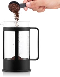 Bodum Kenya Kávéfőző 1L 8 Csésze Franciaprés Boroszilikát Üveg Rozsdamentes Acél 2