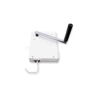 BODYGAD Mini navíjač roliet pre 14 mm široký popruh, rozteč otvorov 9,5 cm, na zapustenú montáž, vrátane 5 m popruhu, biely povrch 1