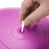 Minge de gimnastică BODYMATE cu pompă și e-book – fitness, yoga, pilates, scaun de birou, întărirea spatelui și antrenamentul mușchilor abdominali (core) 3