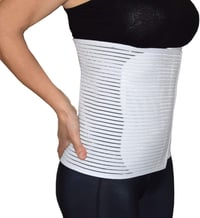 BODYPERFECT Hasprés Szülés Után Uniszex Fehér XL Állítható Hátfájás Enyhítő 4