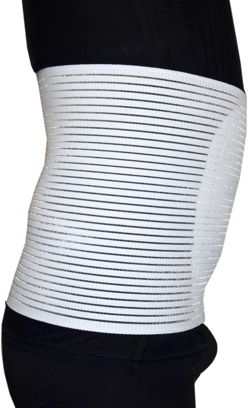 BODYPERFECT Hasprés Szülés Után Uniszex Fehér XL Állítható Hátfájás Enyhítő