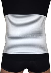 BODYPERFECT Hasprés Szülés Után Uniszex Fehér XL Állítható Hátfájás Enyhítő 3