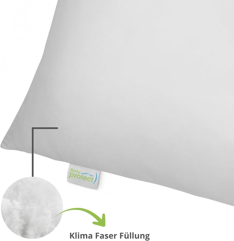 Bodyprotect Ecoline 80x80 cm mikroszálas párna allergia barát mosható