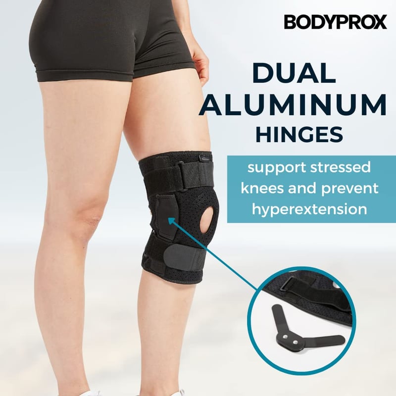 Bodyprox Összecsukható Térdrögzítő Férfiaknak és Nőknek ACL Sérüléshez