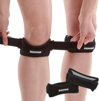 Bodyprox Patella Térd Szalag 2 db, Térdfájdalom Enyhítő Támasz Futáshoz és Sporthoz 1