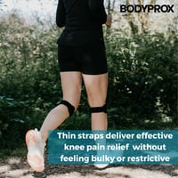 Bodyprox Patella Térd Szalag 2 db, Térdfájdalom Enyhítő Támasz Futáshoz és Sporthoz 6