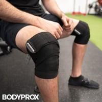 Bodyprox Térdrögzítő Súlyemeléshez, Squathoz és Edzéshez - 2 Pár 7