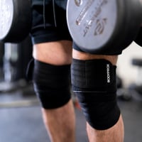 Bodyprox Térdrögzítő Súlyemeléshez, Squathoz és Edzéshez - 2 Pár 5