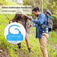 Chladiaci uterák na krk BOGI 100x30 cm, ľadový uterák pre mužov a ženy, mäkký priedušný uterák na pot na jogu, šport a do posilňovne 6