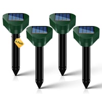 Bogutongjin solarni rastjerivač krtica, 4 komada - zeleni 1