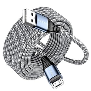 Cablu micro USB Bohconn - gri - 9 m
