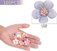Bohoman 100 db Művirág Dekoráció Mesterséges Margaréta Parti Díszítés DIY 3