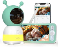 Detská pestúnka BOIFUN 2K s 5-palcovým displejom, 360° otáčaním, detekciou pohybu, automatickým sledovaním, farebným nočným svetlom, mobilnou aplikáciou a 4x priblížením 1