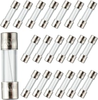 BOJACK 10A 250V Gyors Biztosíték 5x20mm Üvegcső 20db Csomag - F10A 1