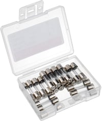 BOJACK 10A 250V Gyors Biztosíték 5x20mm Üvegcső 20db Csomag - F10A 2