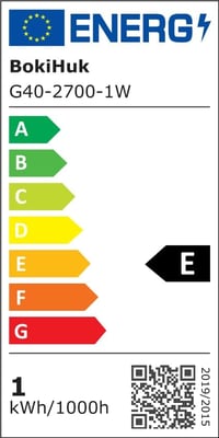BokiHuk G40 LED Fénygömbök Kültéri 5db E12 Foglalat Meleg Fehér Dimmelhető 7