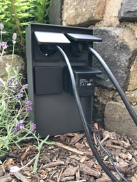 Stâlp cu Priză de Exterior Bold 19561 Abano cu 4 Posturi, Antracit, IP44, 3680W, Instalare Ușoară 6