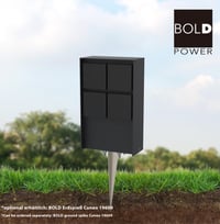 Stâlp cu Priză de Exterior Bold 19561 Abano cu 4 Posturi, Antracit, IP44, 3680W, Instalare Ușoară 7