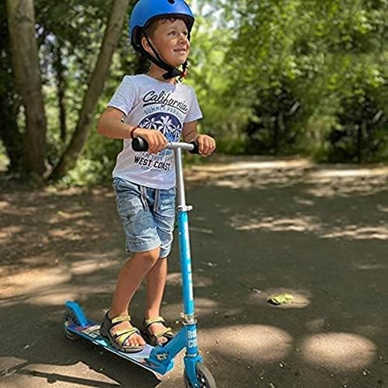 BOLDCUBE klasszikus kétkerekű roller 6+ éveseknek, összecsukható, állítható magasság