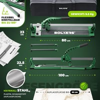 BOLKERS ProCut M 800 csempevágó 800mm vágási hossz wolfrám karbid vágókerékkel 5