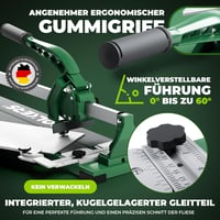 BOLKERS ProCut M 800 csempevágó 800mm vágási hossz wolfrám karbid vágókerékkel 6