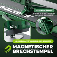 BOLKERS ProCut M 800 csempevágó 800mm vágási hossz wolfrám karbid vágókerékkel 7
