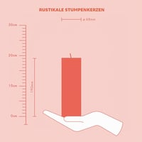 Bolsius Rustik stĺpová sviečka biela 4 ks – 19x7 cm – doba horenia 85 hodín – bez vône, prírodný rastlinný vosk bez palmového oleja 7