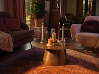 Lumânare conică netedă Bolsius - Roșu bordeaux - 50 bucăți - 24,5 cm - Lumânare decorativă de uz casnic - 7 ore timp de ardere - Fără parfum - Ceară vegetală naturală - Fără ulei de palmier 3