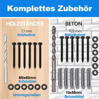 Set dibluri pentru izolație Boltmax, 120 bucăți - 60 dibluri pentru cavități de 41 mm, 60 dibluri pentru fațadă și 60 șuruburi, pentru fixarea plăcilor de gips-carton și a izolației 3