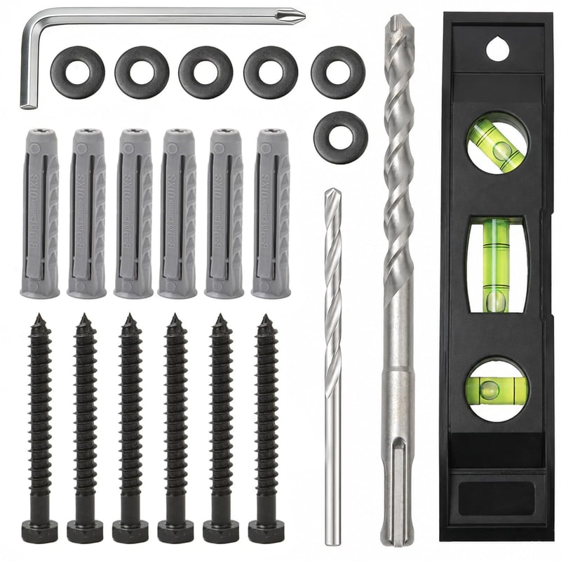 Set dibluri pentru izolație Boltmax, 120 bucăți - 60 dibluri pentru cavități de 41 mm, 60 dibluri pentru fațadă și 60 șuruburi, pentru fixarea plăcilor de gips-carton și a izolației