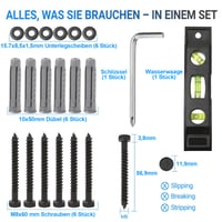 Set dibluri pentru izolație Boltmax, 120 bucăți - 60 dibluri pentru cavități de 41 mm, 60 dibluri pentru fațadă și 60 șuruburi, pentru fixarea plăcilor de gips-carton și a izolației 2